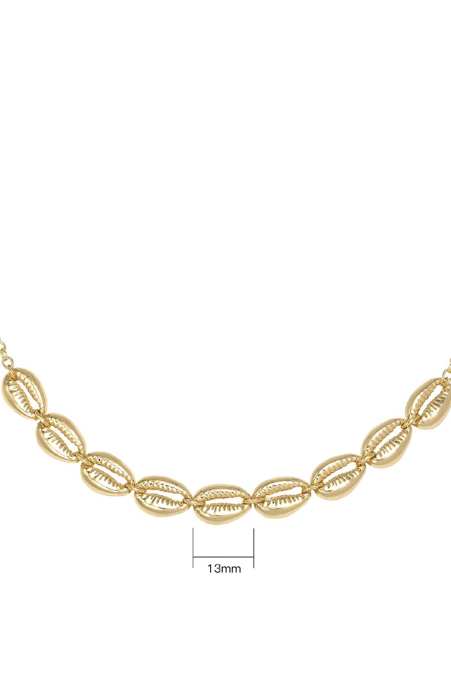 Ketting Bali Vibes Goud kleur Koper Afbeelding4